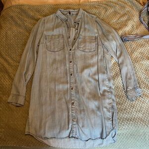 Light Blue Denim Dress